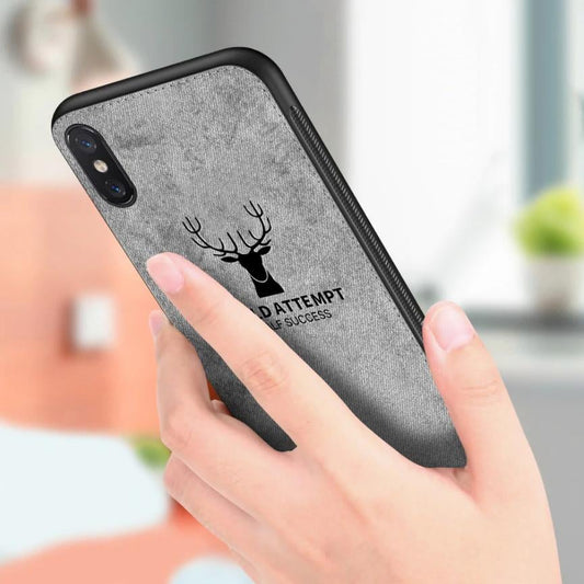 iPhone X Deer Pattern Inspirational Soft Case