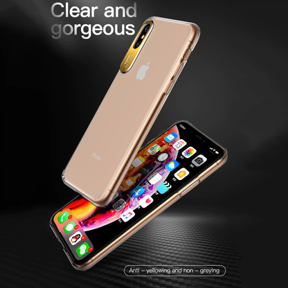 TOTU ® iPhone XS Clear Camera Protective Case