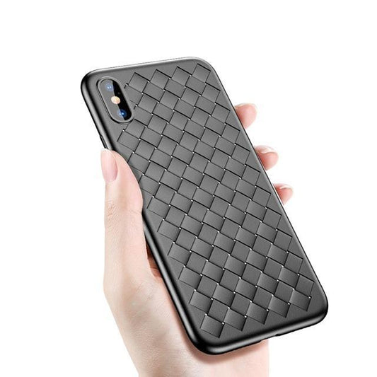 iPhone X Ultra-thin Grid Weaving Case