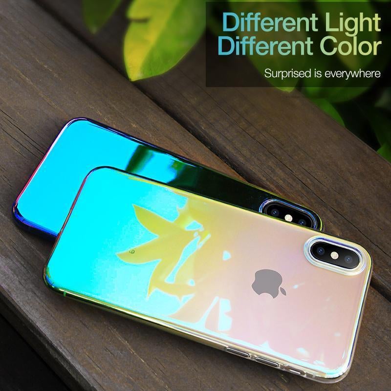 Baseus ® iPhone XS Max  Ultra-thin Aura Gradient Case