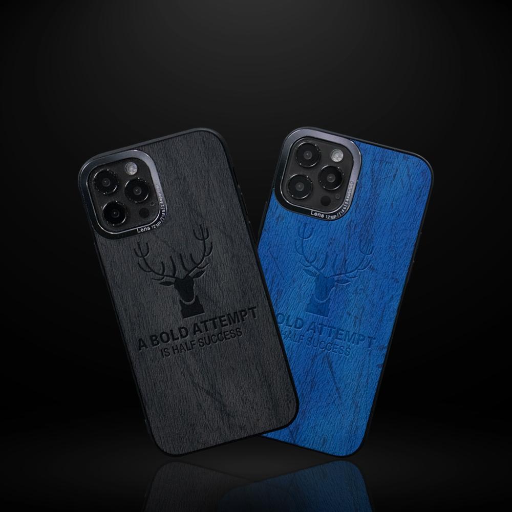 iPhone 12 Pro Max Deer Pattern Inspirational Soft Case