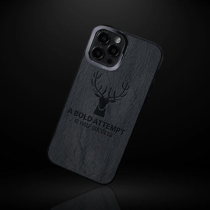 Deer Pattern Inspirational Soft Case - iPhone