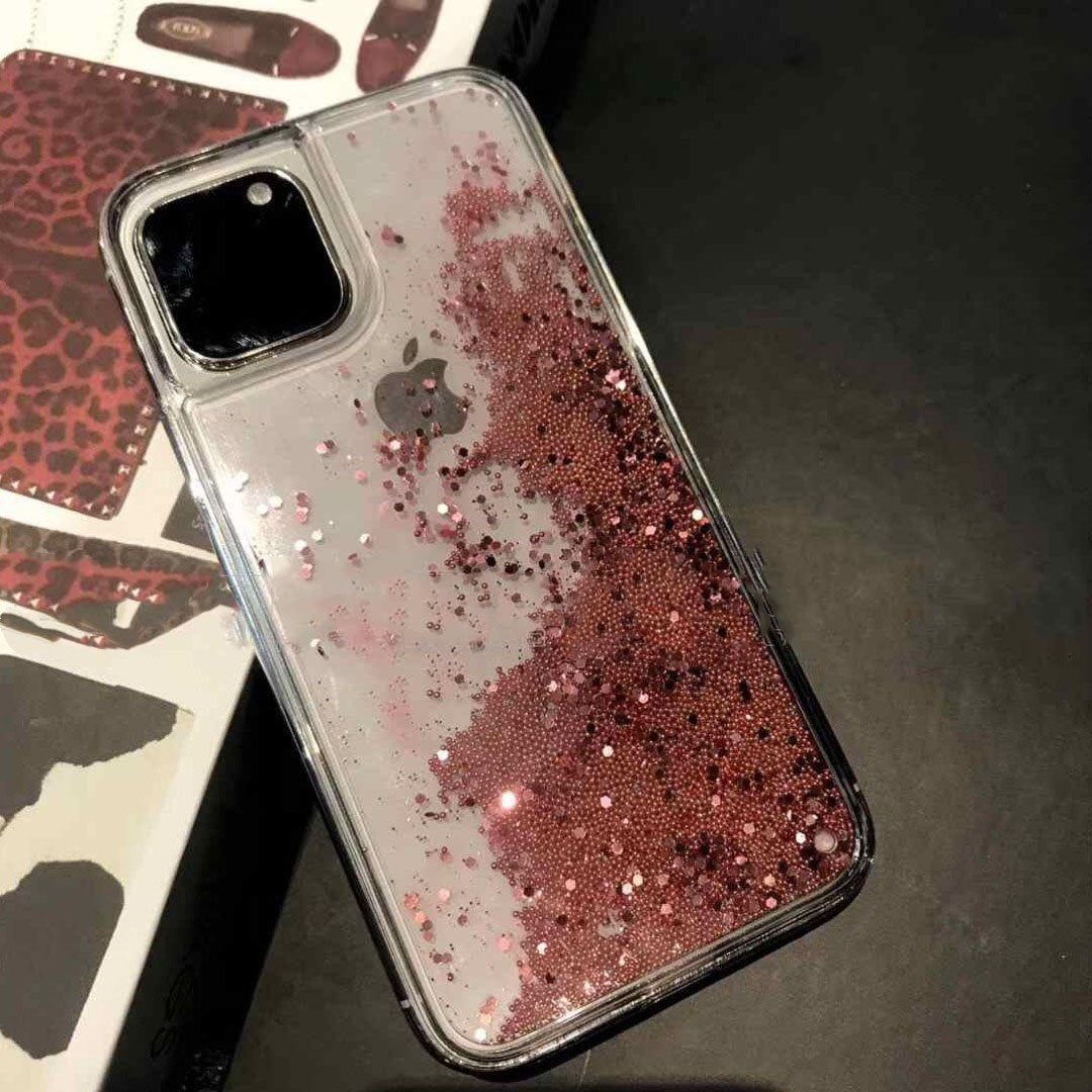 iPhone 11 Series Liquid Glitter Sparkle Shiny Bling Case