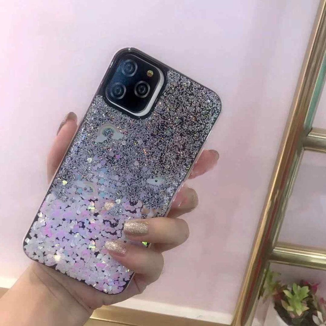 iPhone 11 Series Liquid Glitter Sparkle Shiny Bling Case