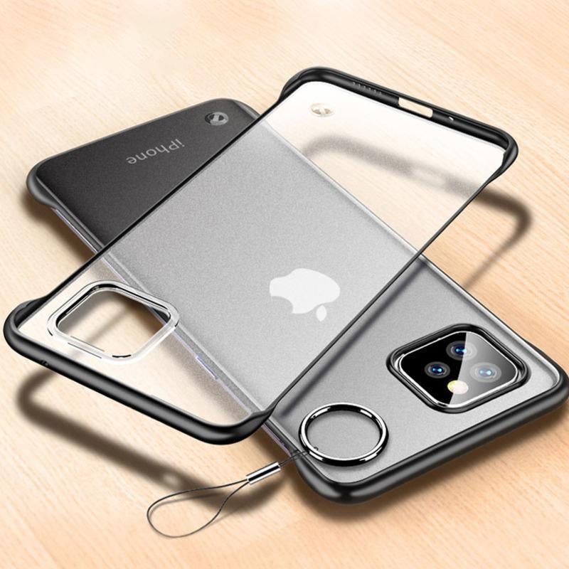 iPhone 11 Luxury Frameless Transparent Case