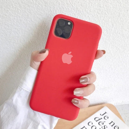 iPhone 11 Liquid Silicone Logo Case