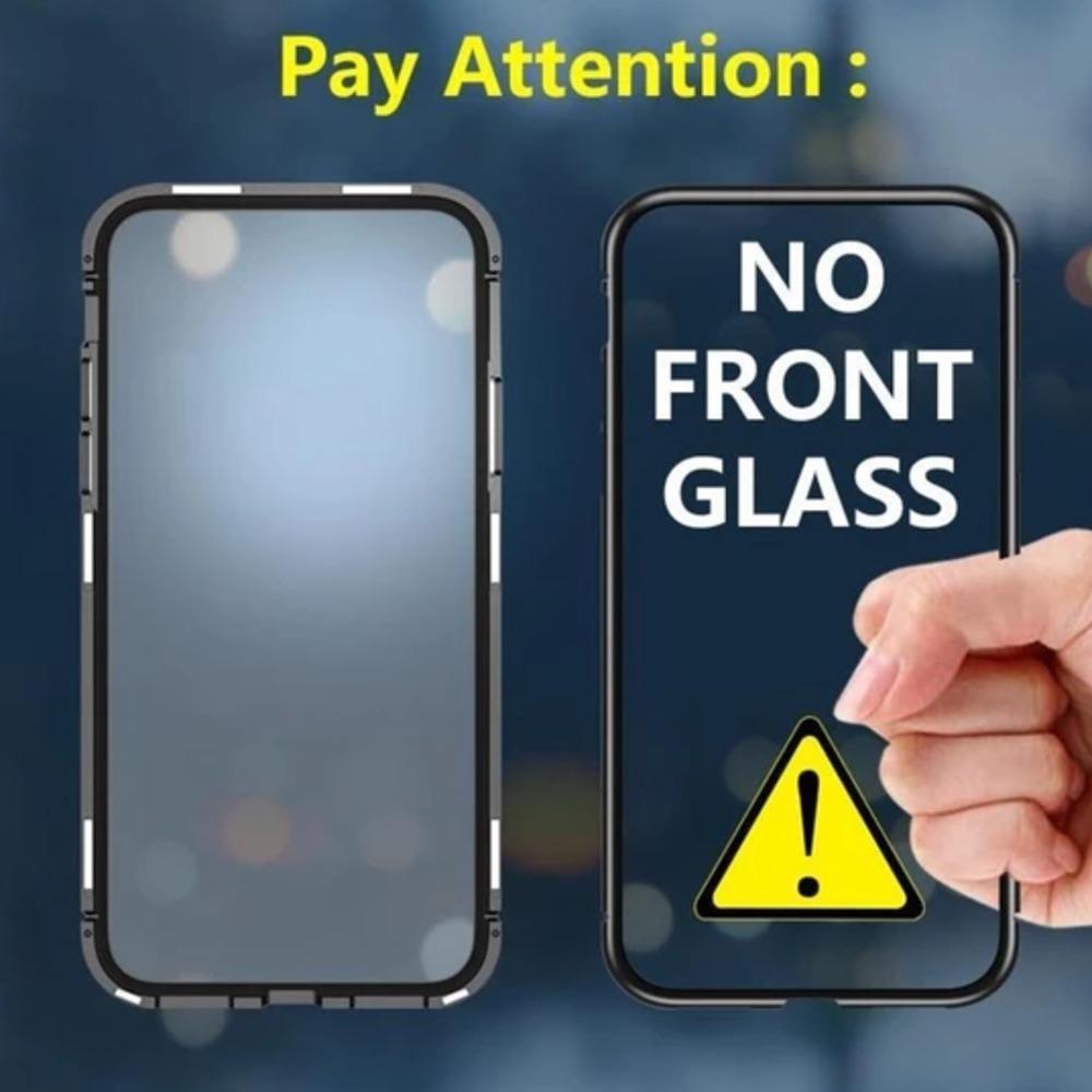 iPhone 11 Series Electronic Auto-Fit Magnetic Glass Case