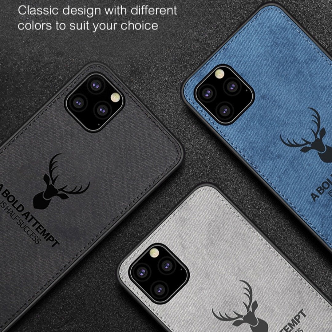 iPhone Series Deer Pattern Inspirational Soft Case