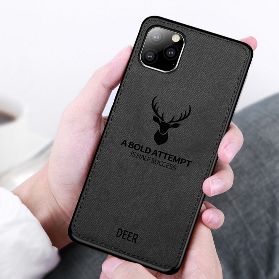 iPhone 11 Series Deer Pattern Inspirational Soft Case