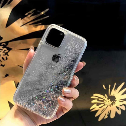 iPhone 11 Series Liquid Glitter Sparkle Shiny Bling Case