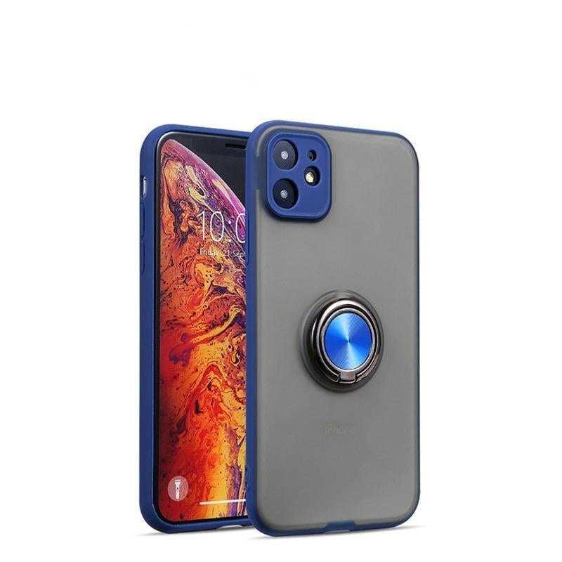 iPhone 11 Shockproof Translucent Ring Case