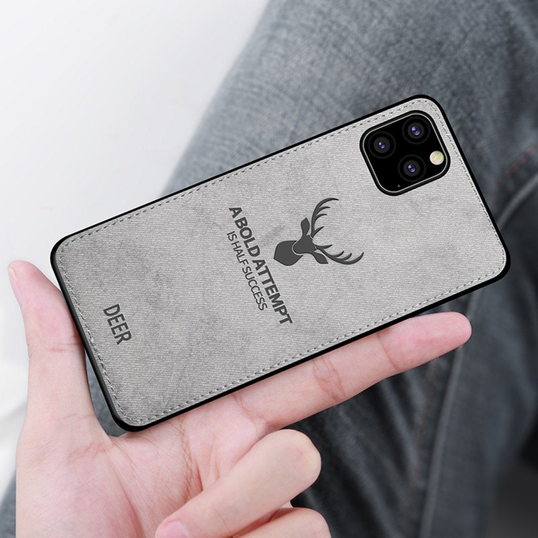 iPhone 11 Pro Deer Pattern Inspirational Soft Case (3-in-1 Combo)