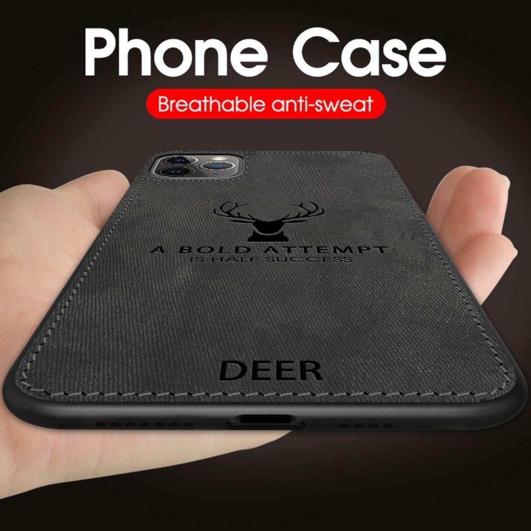 iPhone 11 Pro Deer Pattern Inspirational Soft Case (3-in-1 Combo)