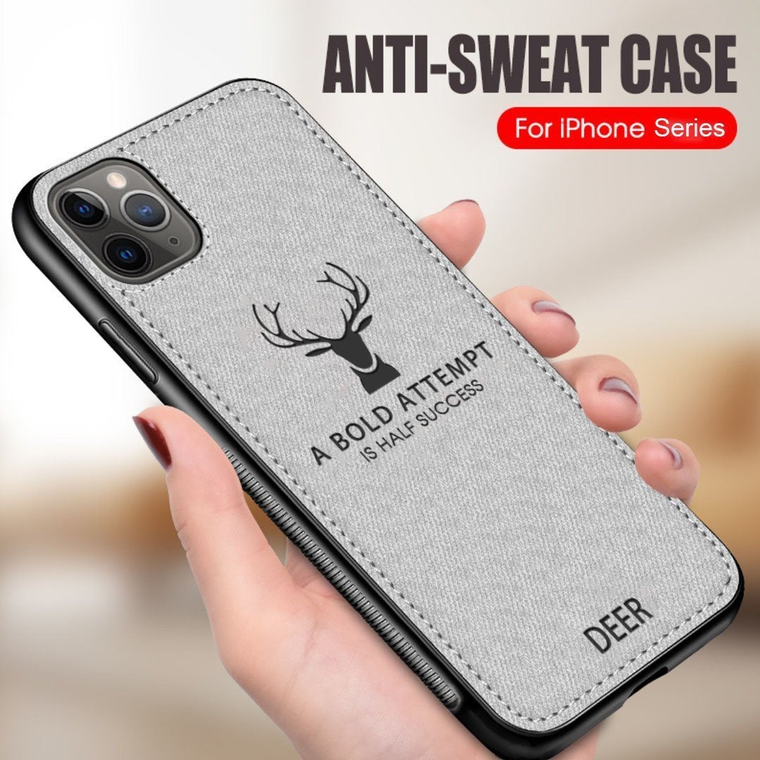 iPhone 11 Pro Deer Pattern Inspirational Soft Case (3-in-1 Combo)