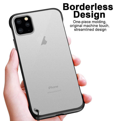 iPhone 11 Series Luxury Frameless Transparent Case