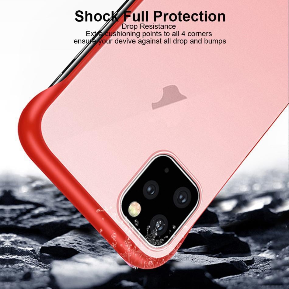 iPhone 11 Series Luxury Frameless Transparent Case