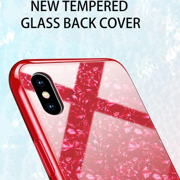 iPhone XS Max Dream Shell Series Textured Marble Case