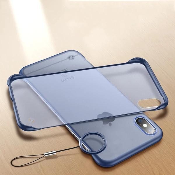 iPhone XR Luxury Frameless Transparent Case