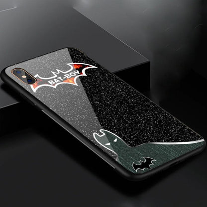 iPhone X Super Hero Series Glass Back Case