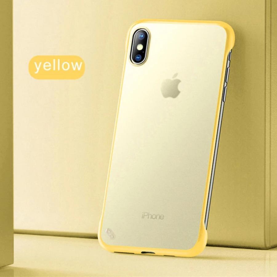 iPhone X Luxury Frameless Transparent Case