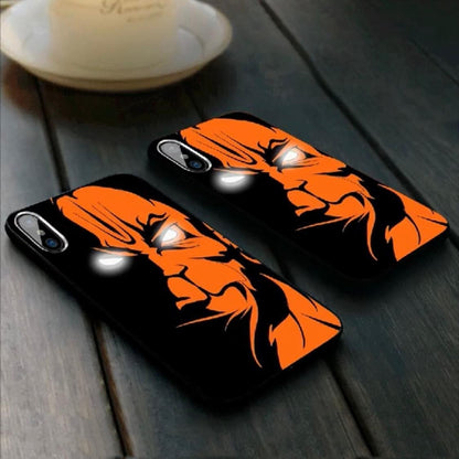 iPhone XS Max Lord Hanuman LED Laser Eyes Illuminated 3D Case