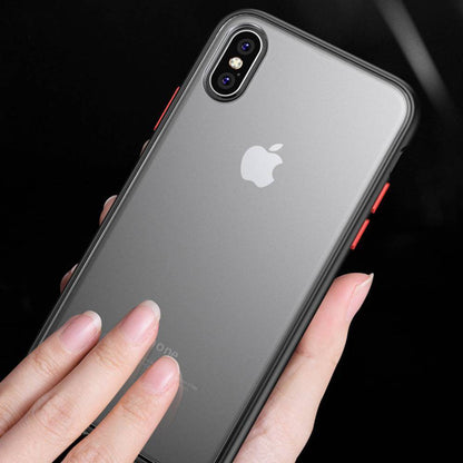 iPhone XR Luxury Shockproof Matte Finish Case