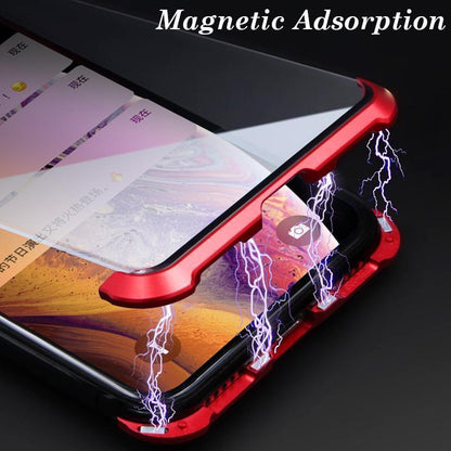 iPhone XR Frameless Auto-Fit (Front+ Back) Magnetic Glass Case