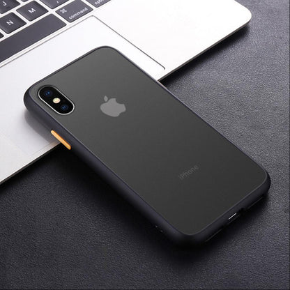 iPhone XS Luxury Shockproof Matte Finish Case