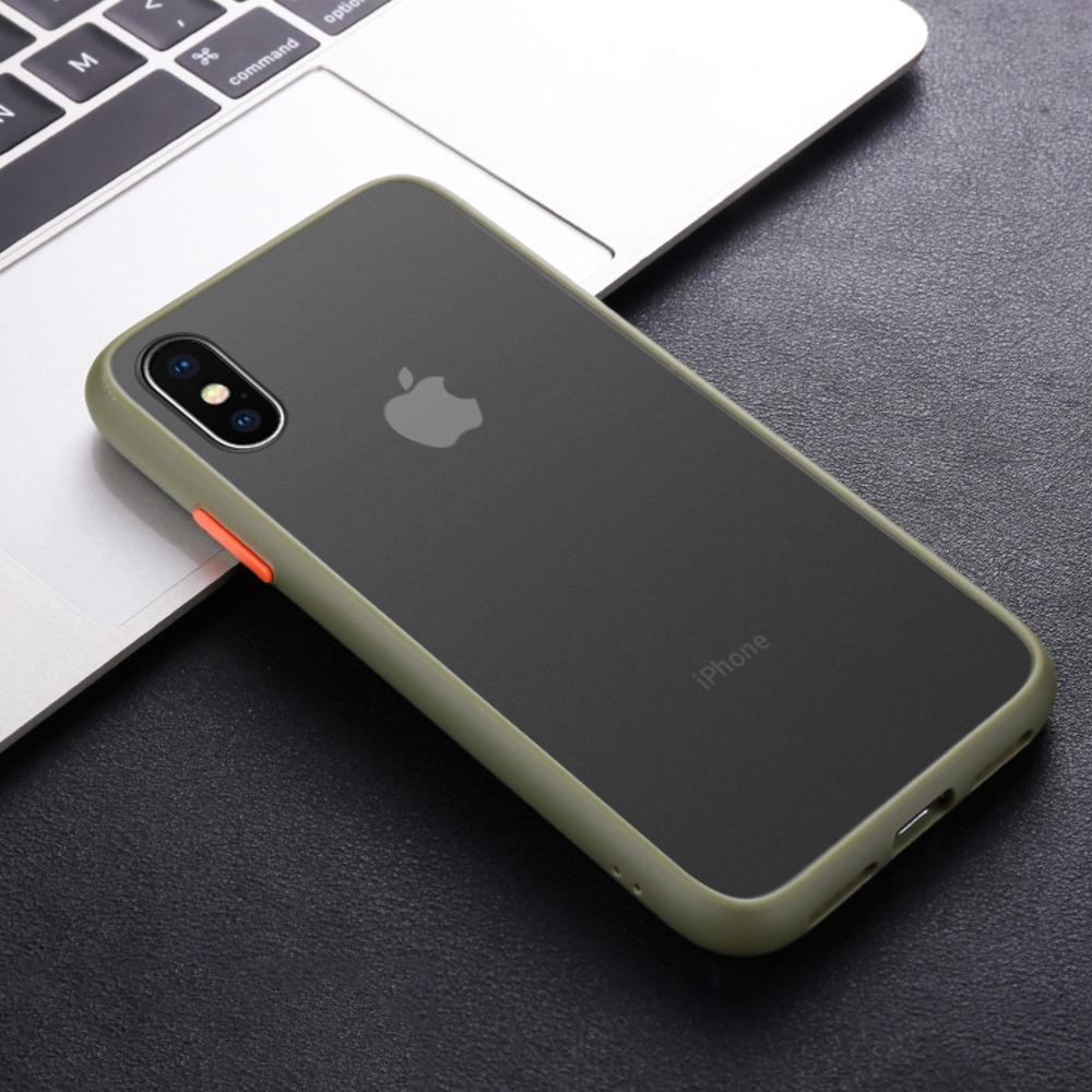 iPhone XS Luxury Shockproof Matte Finish Case