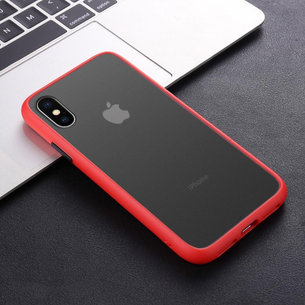 iPhone XS Luxury Shockproof Matte Finish Case