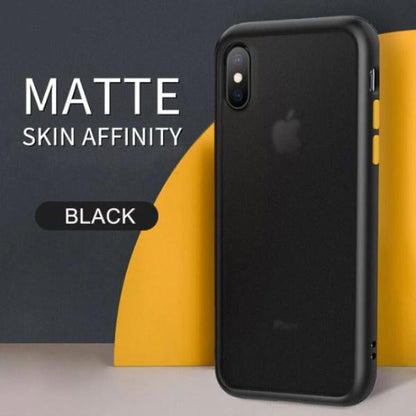 iPhone XR Luxury Shockproof Matte Finish Case