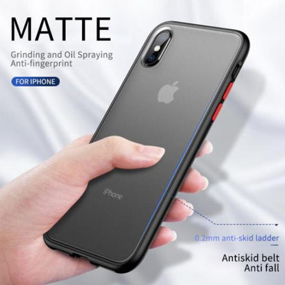 iPhone XR Luxury Shockproof Matte Finish Case