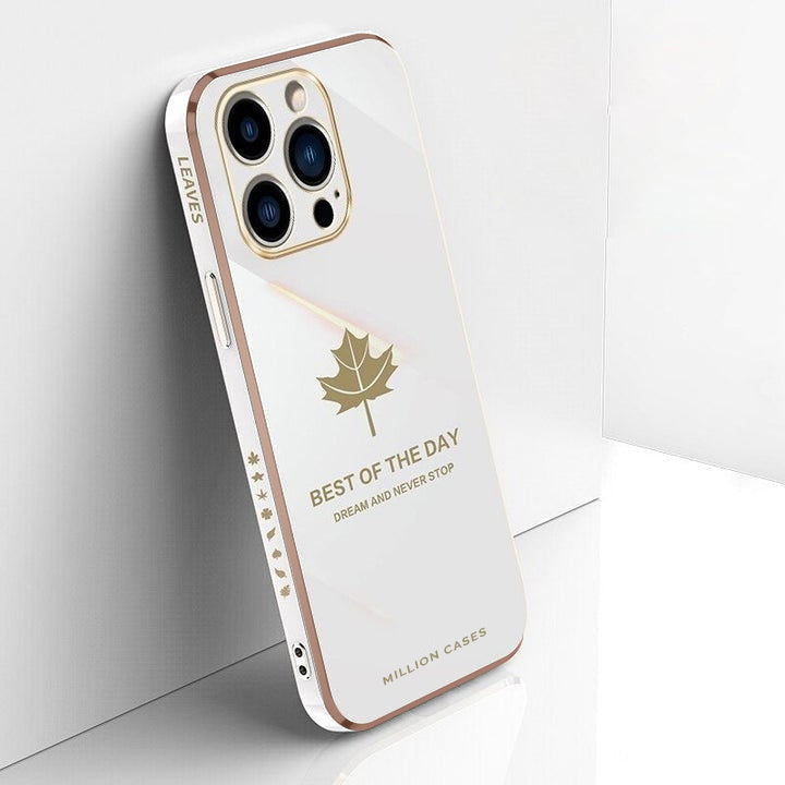 iPhone  12 Series Mapple Leaf Soft Case