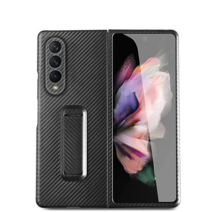 Galaxy Z Fold3 Carbon Fiber Kickstand Case