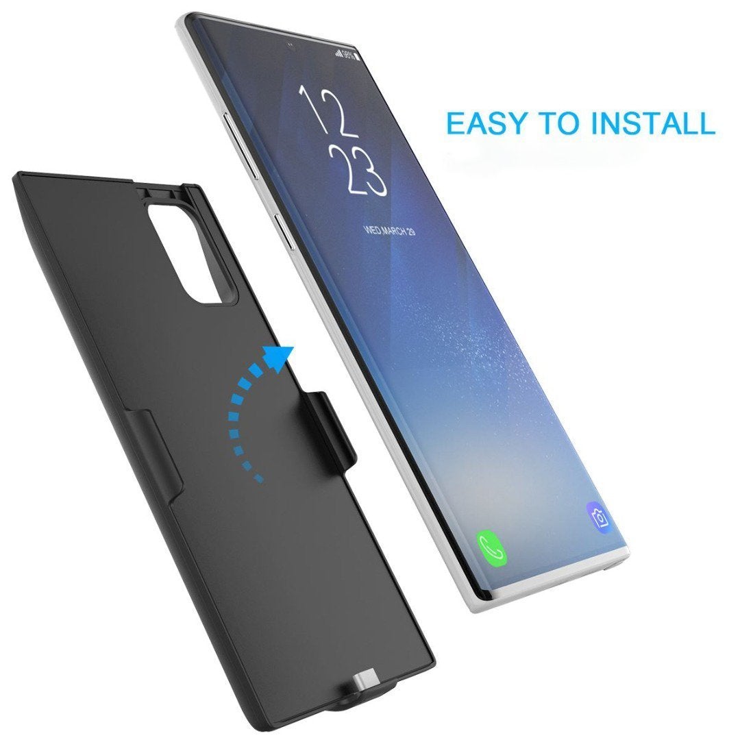 JLW ® Galaxy Note 10 Plus Portable 5000 mAh Battery Shell Case