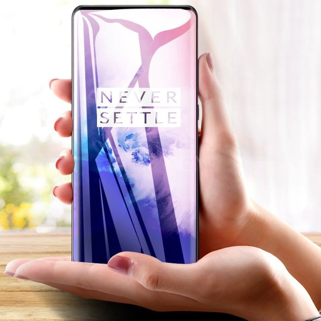 OnePlus 7T Pro Full Coverage Curved Tempered Glass