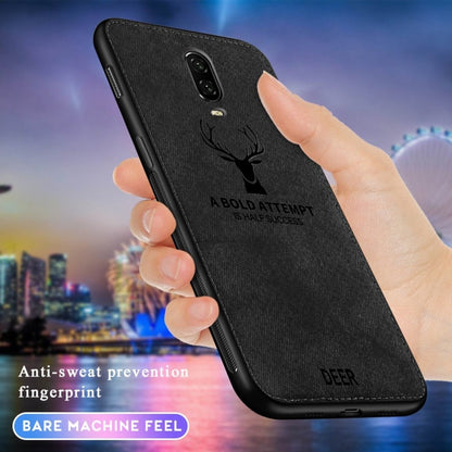 OnePlus 6T (3 in 1 Combo) Deer Case + Tempered Glass + Earphones