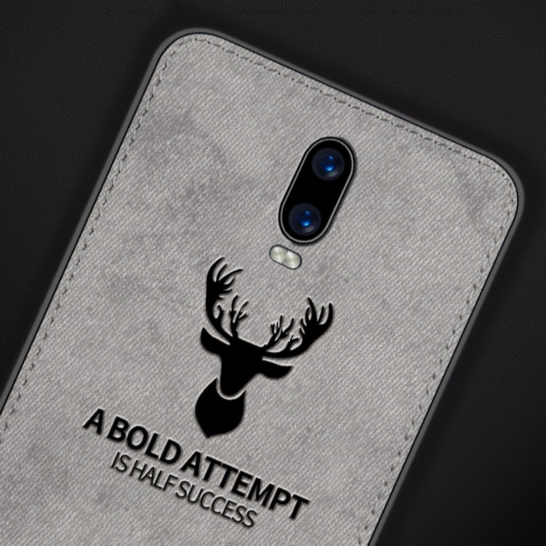 OnePlus 6T Deer Pattern Inspirational Soft Case