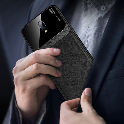 OnePlus 7 Sleek Slim Leather Glass Case