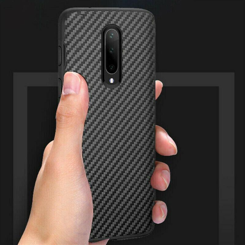 OnePlus 7T Pro Carbon Fiber Premium Armour Case