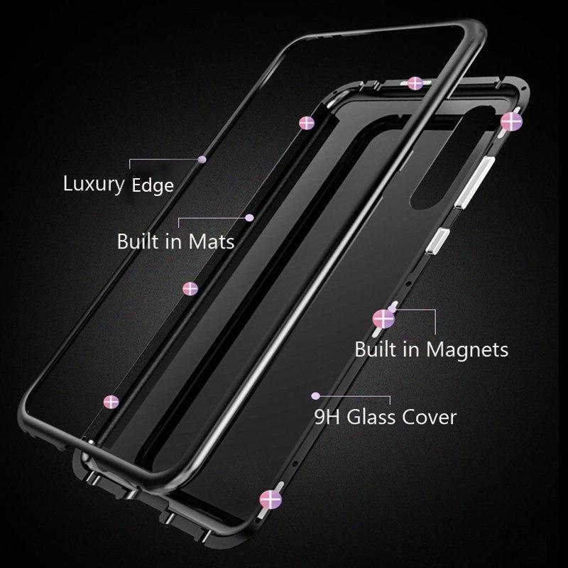 OnePlus (2 in 1 Combo) Electronic Auto-Fit Magnetic Glass Case + Lens Guard