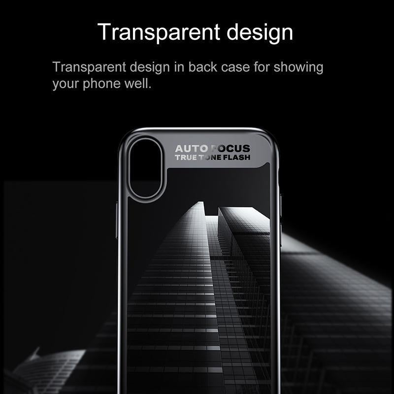 iPhone XS Auto Focus Transparent Slim Case