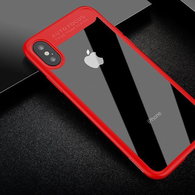 iPhone XS Auto Focus Transparent Slim Case