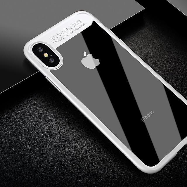 iPhone XS Auto Focus Transparent Slim Case