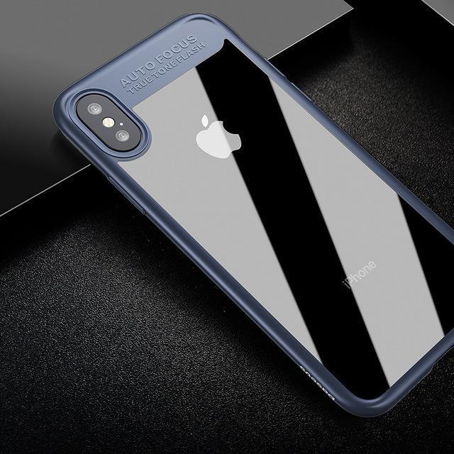 iPhone XS Auto Focus Transparent Slim Case