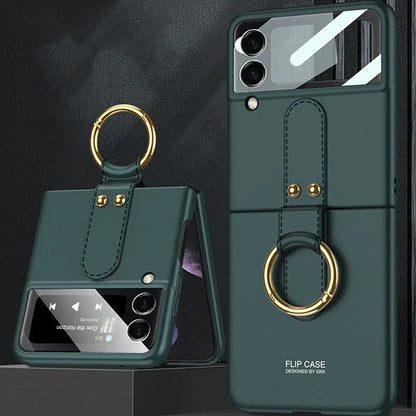 Galaxy Z Flip4 Luxury Ring Case