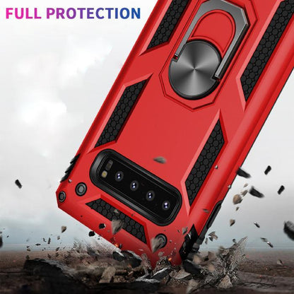 Galaxy S10 Plus Armour Shield Ring Holder Back Case