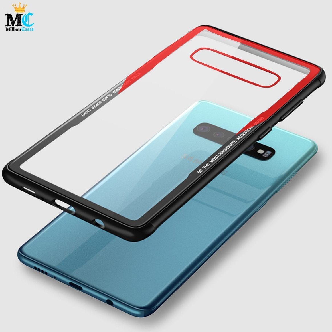 Galaxy S10 Plus Glassium Protective Series Case