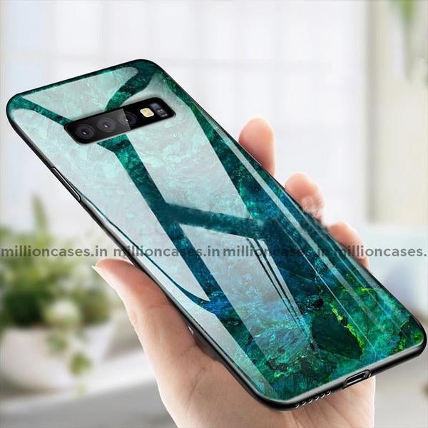 Galaxy S10 Classic Nature Elemental Textured Marble Case