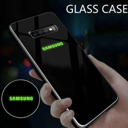 Galaxy S10 Plus Radium Glow Light Illuminated Logo 3D Case